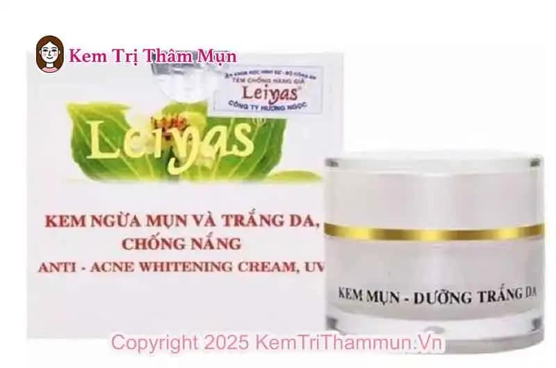 Kem trị mụn Leiyas có phải kem trộn? Review từ chuyên gia